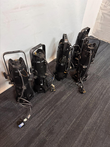 Electronic Theatre Controls INC Black Stage Lights (F37-B7F-342)