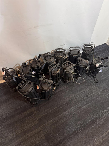 Selecon Acclaim  Black Stage Lights (643-2D7-9FB)