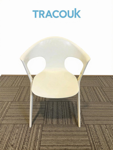 White Allermuir Axyl Chair (B7C-1CB-BCB)