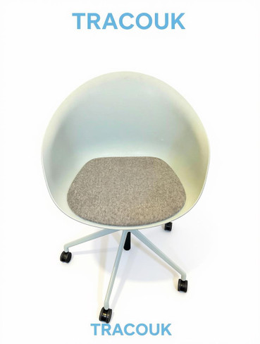 Allermuir Light Blue Kin Tub Chair ( C8A-AA6-0D7)