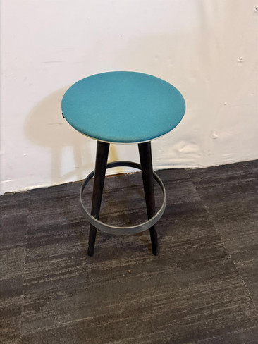 Bene Blue And Black Stools (95C-4A6-30A)