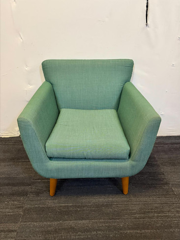 Morgan Green Armchair (611-C28-A8D)