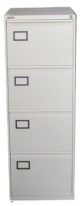 Triumph Grey 4 Drawer Filing Cabinet (430-734-0E0)
