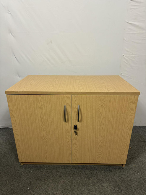 Beech One Shelf Wooden Cupboard (Changeable Shelf Mount) (4B7-9C2-27E)