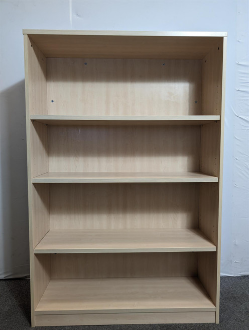 Beech Wooden 3 Shelf Bookshelf (LPOR-2257-20231027141826)