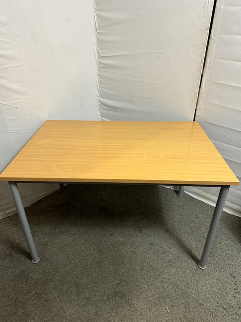 Beech And Light Grey Table (1200X800) (180-D6A-97F)