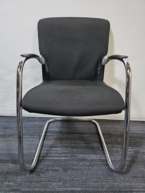 Black Mesh back Stackable Chair (AC5-128-D69)