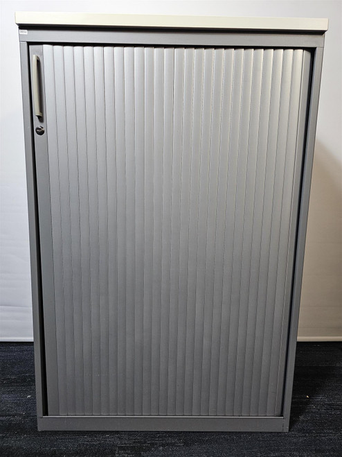 Light Grey and White 2 Draw Cabinet (BB0-BA2-4F4)