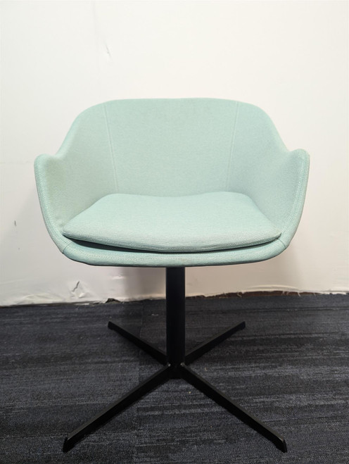 Workstories Turquoise Meeting Room Chair (727-A9B-B34)