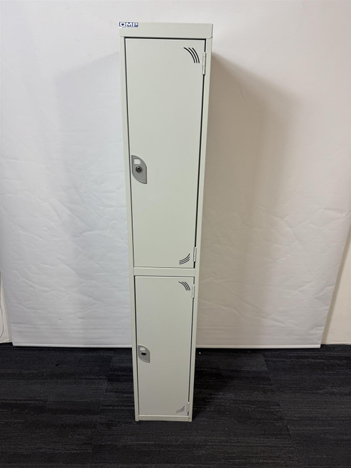 QMP Grey Metal 2 Door Locker (3F3-510-E7B)