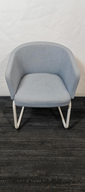 Light Blue Arm Chair (FD9-835-F8B)