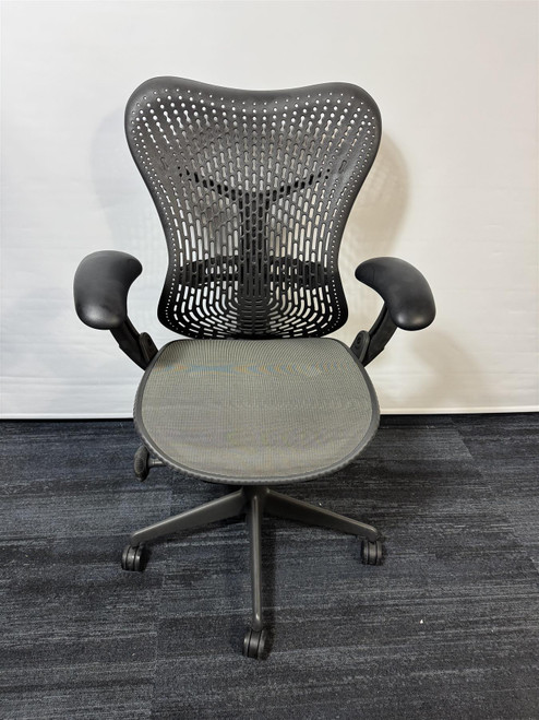 Herman Miller Graphite Triflex Dark Grey Office Chair (AB4-FAA-4BE)