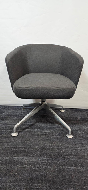 OrangeBox Grey Chair  (75F-3C1-CDA)