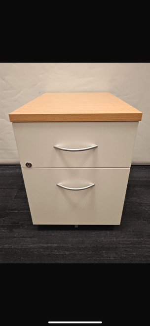 White And Oak Pedestals (322-0CC-B4F)