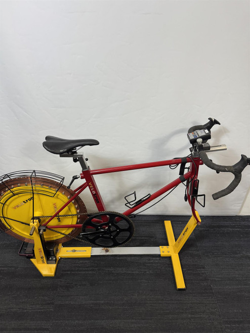 VeloTron Red And Yellow Gym Bike (No Pedals) (337-9E9-417)