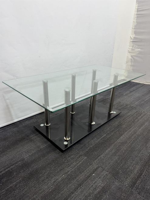 Glass Coffee Table (6FC-94B-3FE)