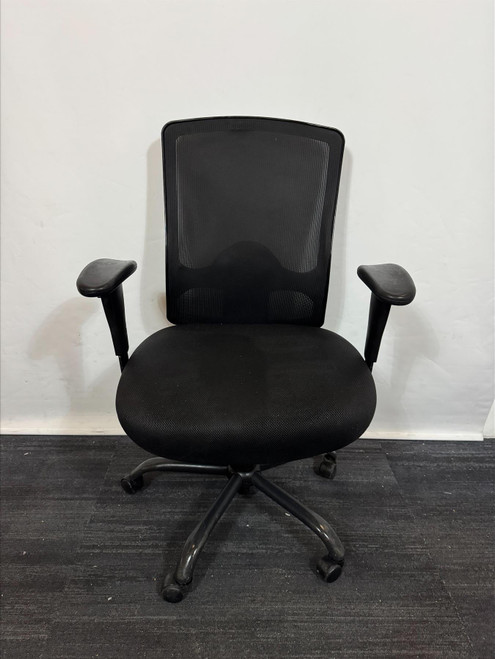 Dynamic Black Mesh Operator Chair (86D-743-C4D)