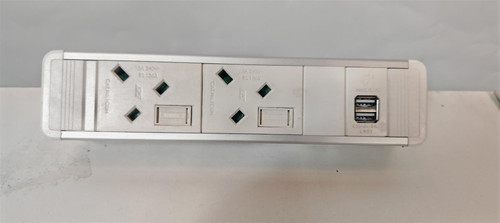 2 Gang Desktop Power (7CA-D41-F10)