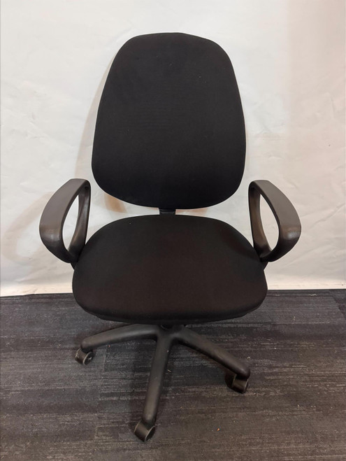 Black Fabric Operator Chair (96E-4E1-99E)