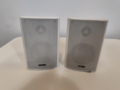 QTX 30W Stereo Background Speakers 3" Pair NO Brackets (66A-CD4-13C)