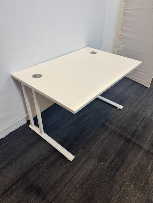 White Singe Desk 120x80  (77D-C44-A87)