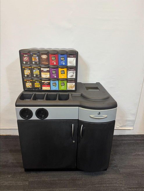 Coffee Station and Bin With column Merchandiser (A51-C71-F91)