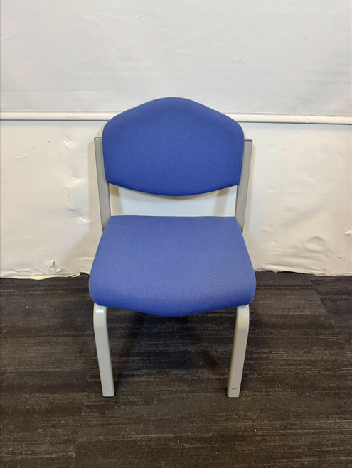 Blue And Light Grey Stackable Chairs (B62-91A-903)