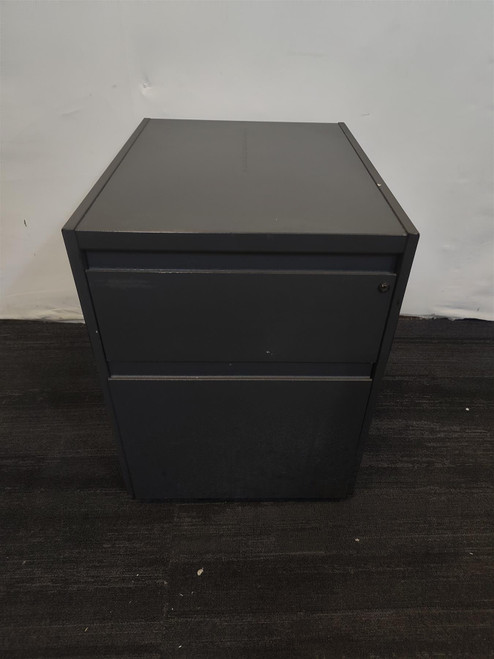 Dark Grey 2 Draw Pedestal (645-685-E63)