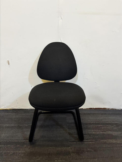 Black Armless Office Chairs (6F0-BEC-6CC)
