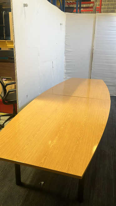 Large Oak Boardroom Meeting Table (360x120) (BE4-419-244)
