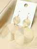 DC Drip: Classic Circle Drop Earrings