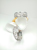 Sparkling Queen Hoop Earrings