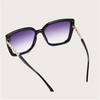 Bet On Black Large Sunglasses