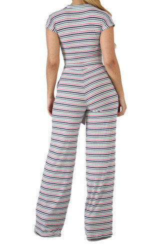 Two-piece Striped Pant Set
