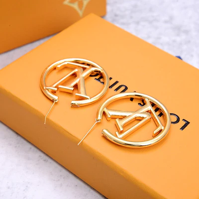 Luxury Letter Hoop Earrings