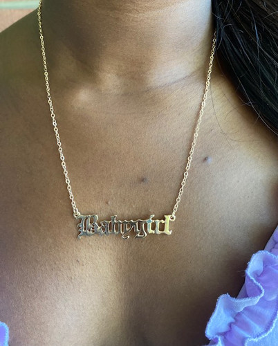 Baby Girl Earring and Necklace Set