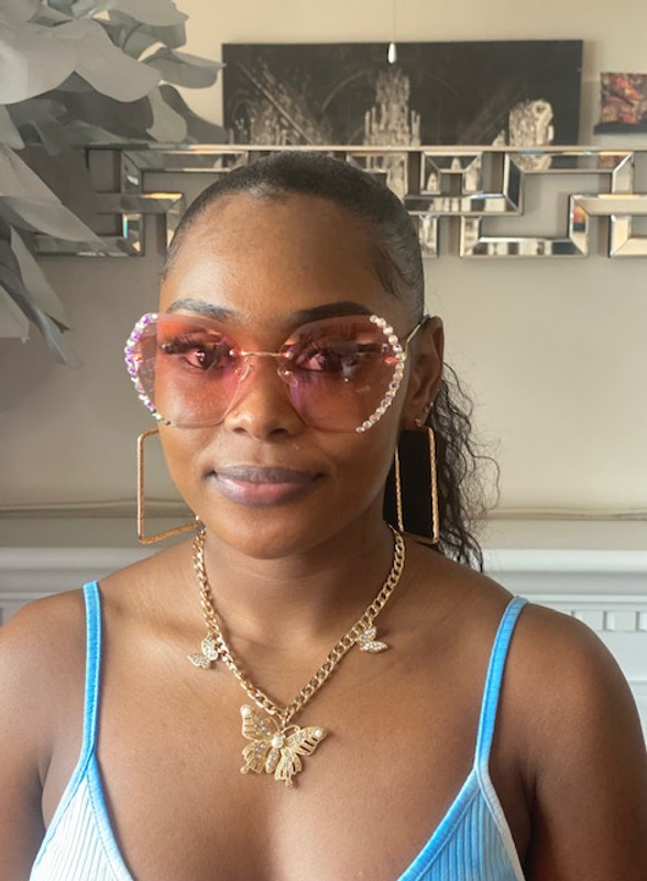 Such A Diva Rhinestone Shades