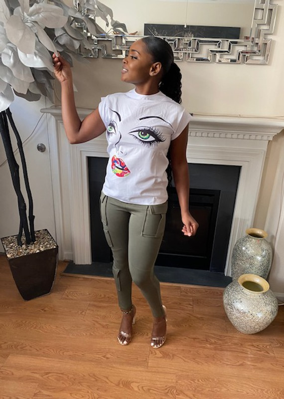 School Dazed Mock Neck Top