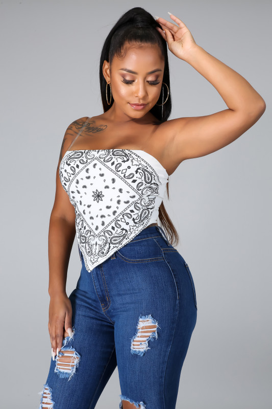 202 Rider  Cropped Tee