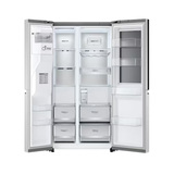 GC-X257CSES.ABSRLML (674L Side-by-Side Fridge with InstaView & Door-in-Door™ in Noble Steel Finish)