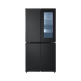 GC-V22FFQMB.AEPRLML (431L French Door Fridge with InstaView in Black Steel Finish)
