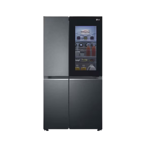 GC-V257CQFW.AEPRLML (655L Side by Side Fridge in Matte Black Finish)