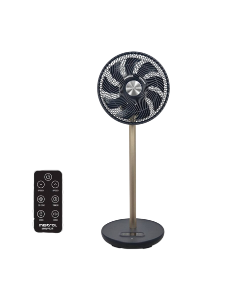 Mistral 12” High Velocity Stand Fan with Remote Control MHV912R