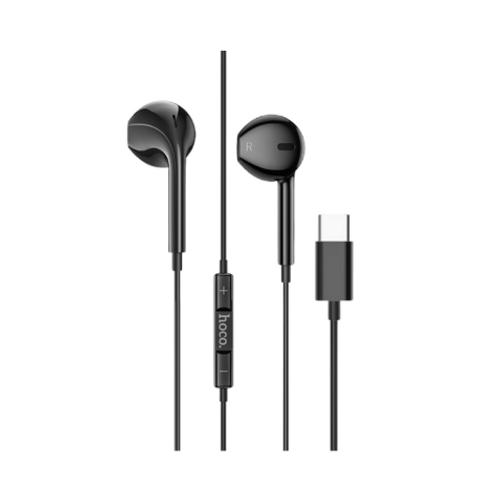 M101 Type-C Crystal Joy Wire-Controlled Earphones with Microphone