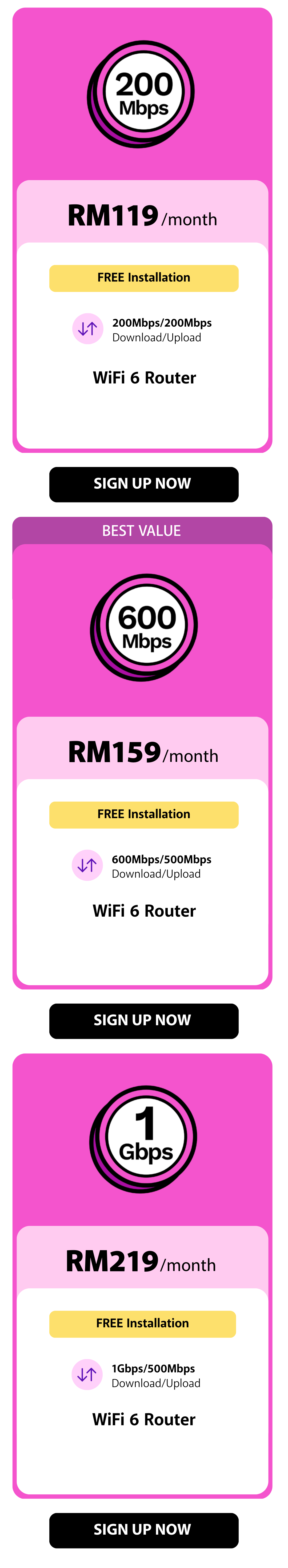 12 Month Plan Mobile