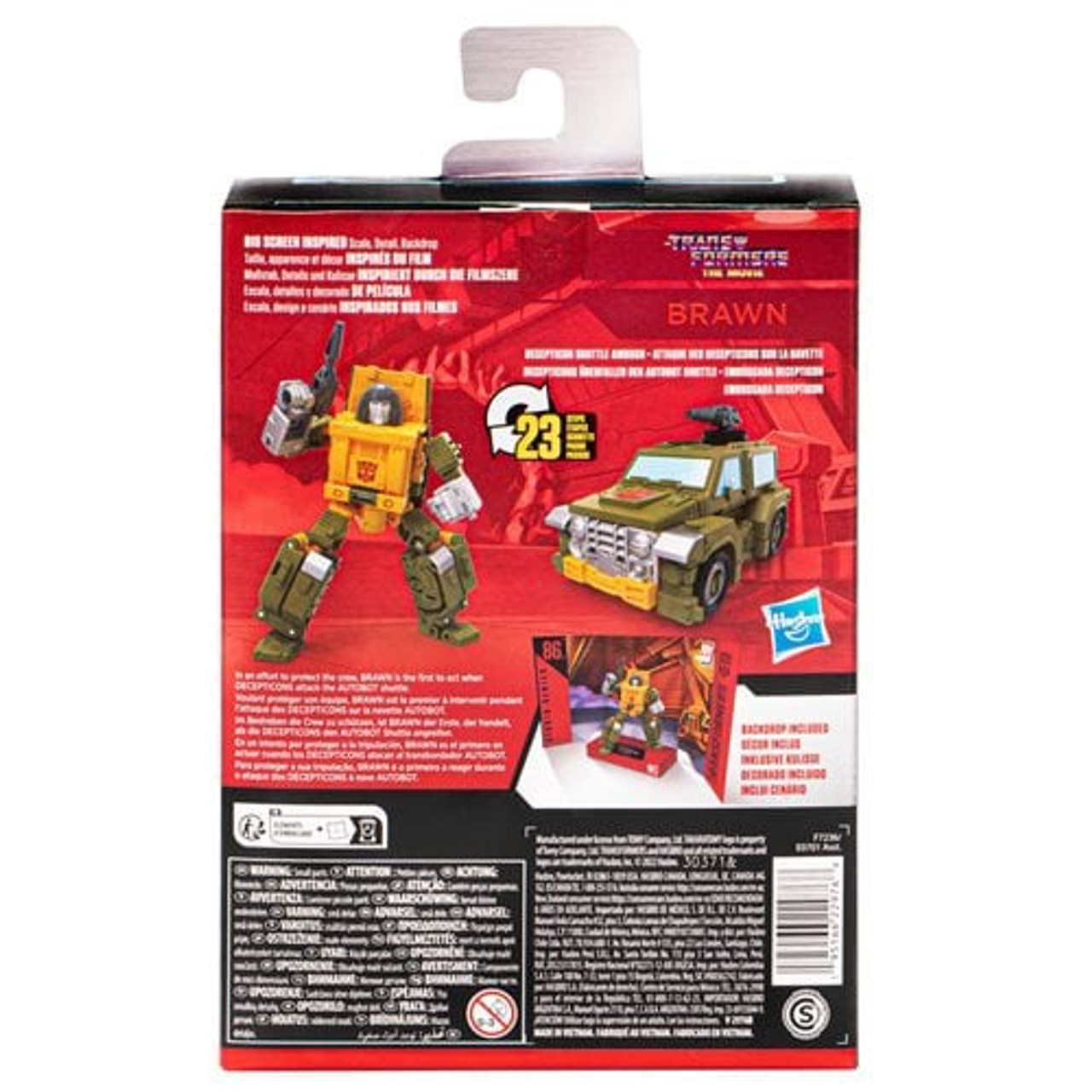 Transformers Studio Series 86 Deluxe Brawn - MF Toys Canada