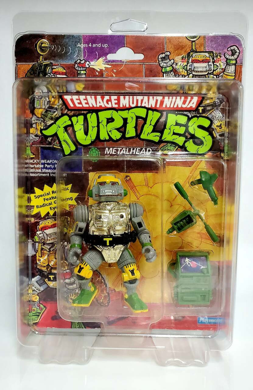 保護ケースのみ　TMNTフィギュア向けUVカット付きケース5個セット ブリスター COOLTAKU アクリルフィギュアケース UVカット マグネット式