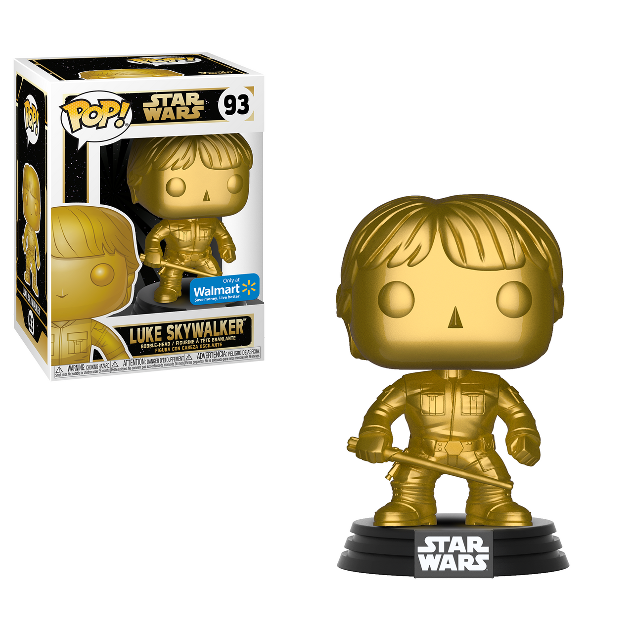 Funko POP! Star Wars: Luke Skywalker (Walmart Exclusive) - MF Toys