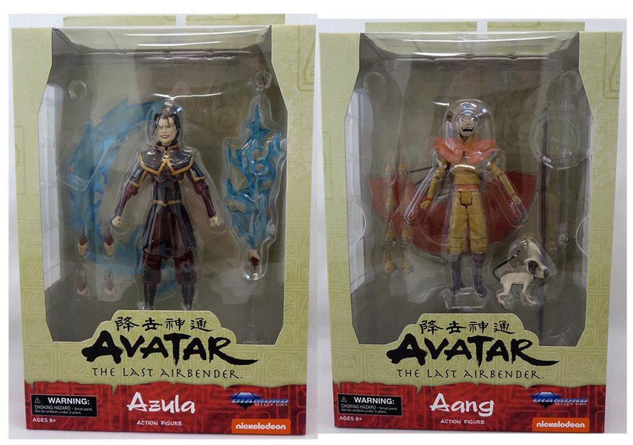 Diamond Select Toys Avatar The Last Airbender: Final Battle Aang Deluxe  Action Figure