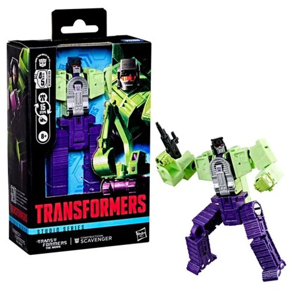 Transformers Studio Series 86 Deluxe Class The Transformers: The Movie Constructicon Scavenger Transformers Studio Series 86 Deluxe Class The Transformers: The Movie Constructicon Scavenger